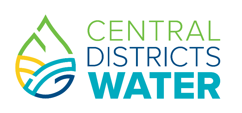 The logo for the new organisation is a water droplet made up of layered shapes representing land, ranges and water.